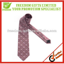 100% Seide gewebt Krawatte Mode Streifen gedruckt Mens Ties